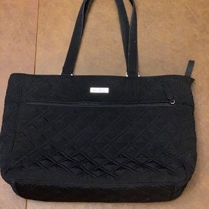 Vera Bradley Large Black Tote